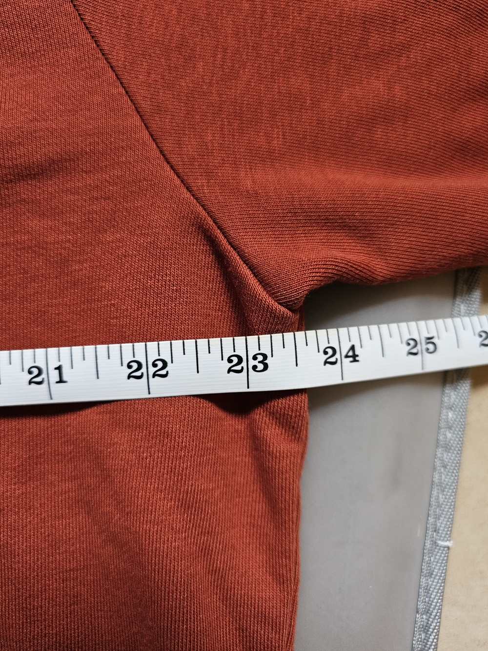 Timberland Men's Oyster River Crewneck Sweatshirt - Burnt Orange / Rust Size L - Picture 5 of 5
